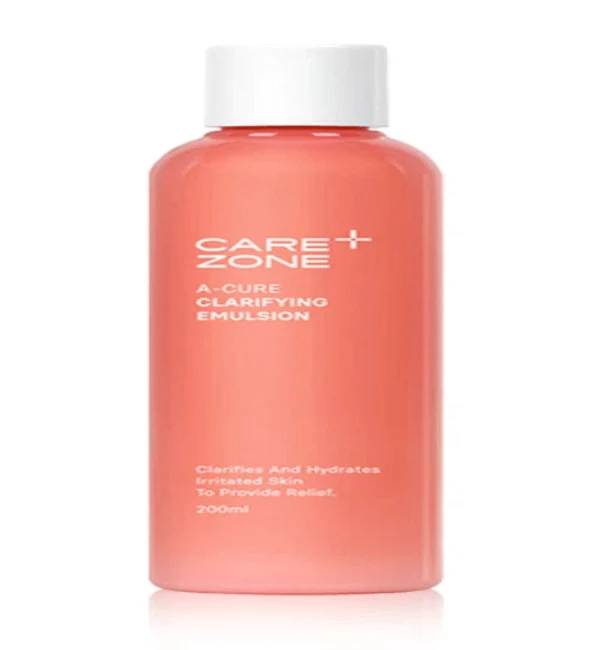 Emulsion Clarifiante A-Cure de CAREZONE 200ml pour peaux acnéiques