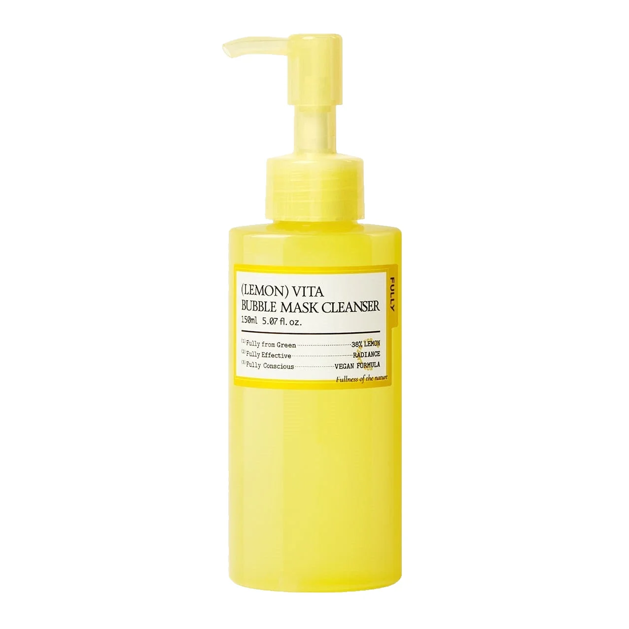 Fully Lemon Vita Bubble Pack Cleanser 150mL — Facial Cleansing Brushes