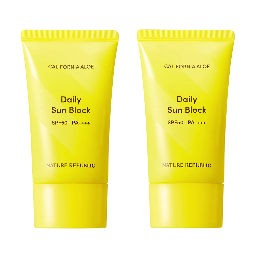 Nature Republic California Aloe Daily Sun Block 57ml*2