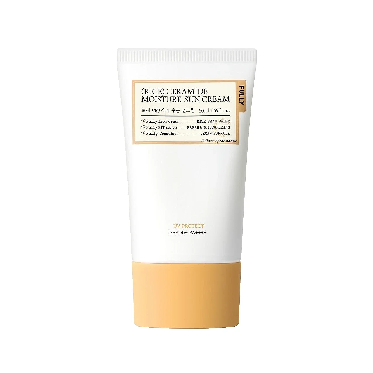 Fully Rice Cera Moisture Sun Cream SPF50+ PA++++ 50mL — Skincare Devices