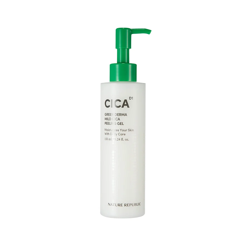 Gel Exfoliant Doux Cica Green Derma NATURE REPUBLIC 155ml
