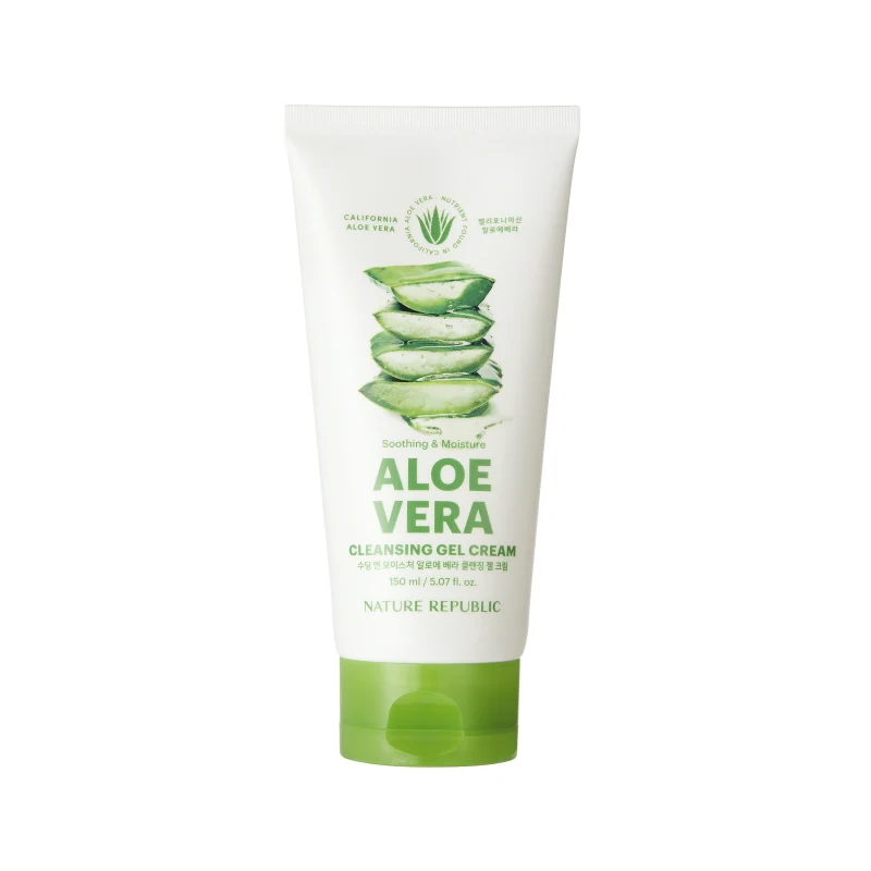 NATURE REPUBLIC Crème Gel Nettoyante Aloe Vera 150ml