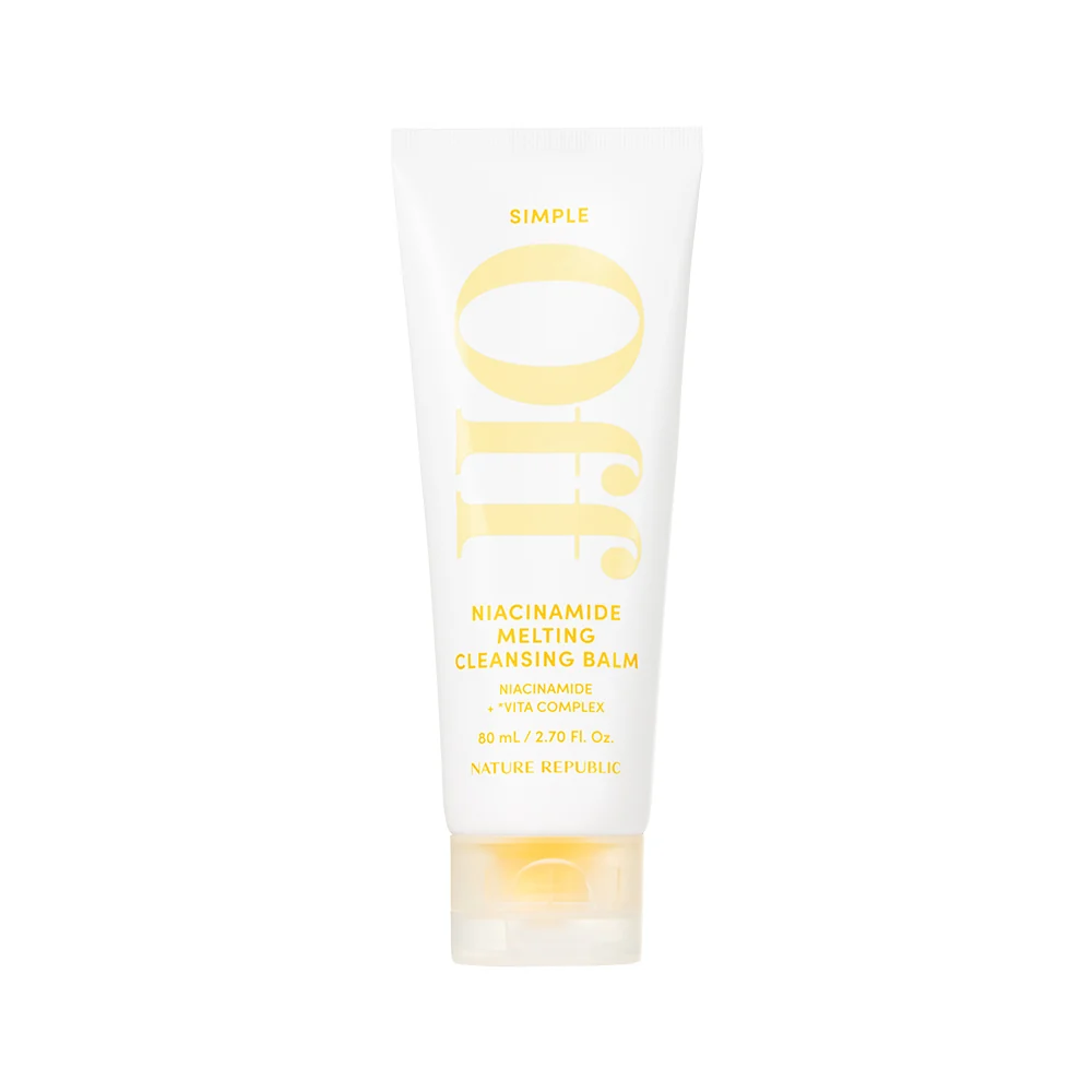 NATURE REPUBLIC Simple Off Melting Cleansing Balm 80ml — Facial Cleansing Brushes