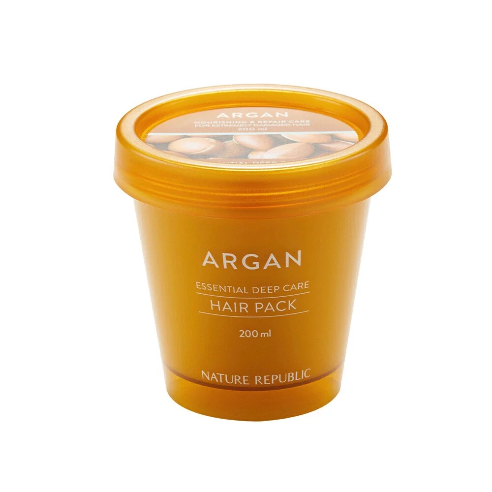 Nature Republic Argan Essential Deep Care Hair Pack 200ml — Hair Growth & Scalp Devices