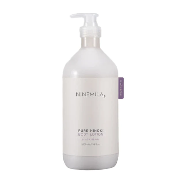 Lotion Corporelle NINEMILA Pure Hinoki 1000ml pour Hydratation Intensive — Lotion pour le corps