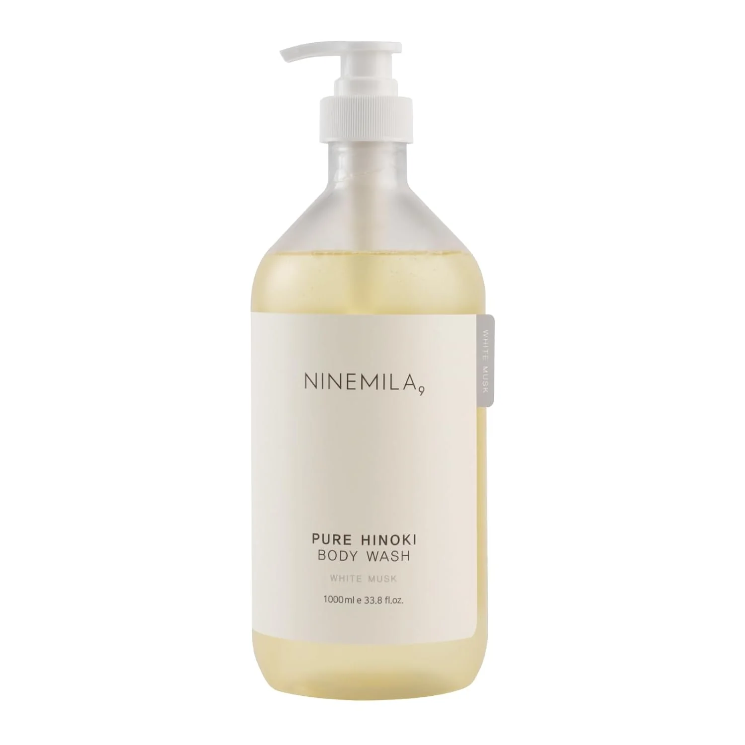 NINEMILA Pure Hinoki Gel Douche au Musc Blanc 1000ml — Gommage Corps