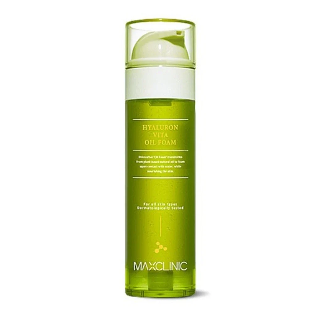 MAXCLINIC Hyaluron Vita Oil Foam 110g - Dual-Phase Cleanser