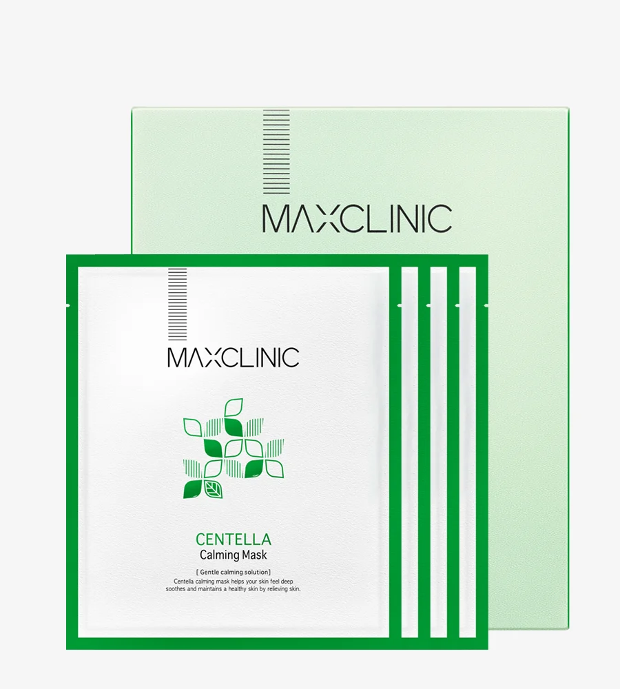Masque apaisant Centella MAXCLINIC 23g x 4