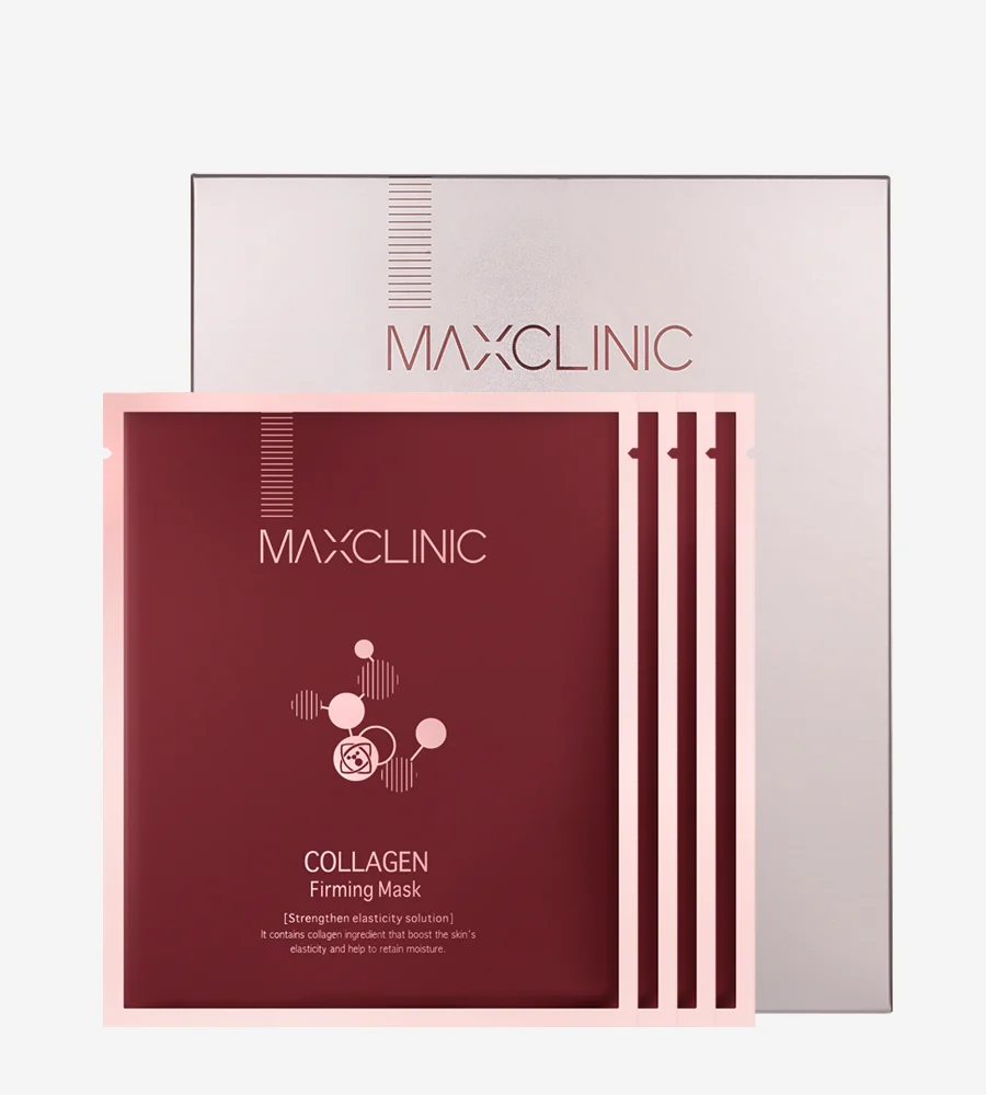 Masque raffermissant au collagène MAXCLINIC 18g - Paquet de 4 — Appareils de soins de la peau