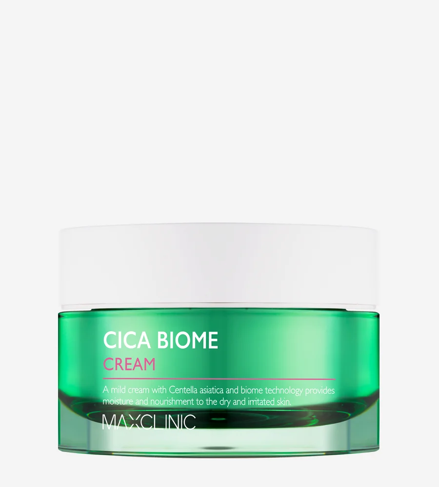 Crème Cica Biome MAXCLINIC 50g pour Peau Sensible — Appareils de soins de la peau