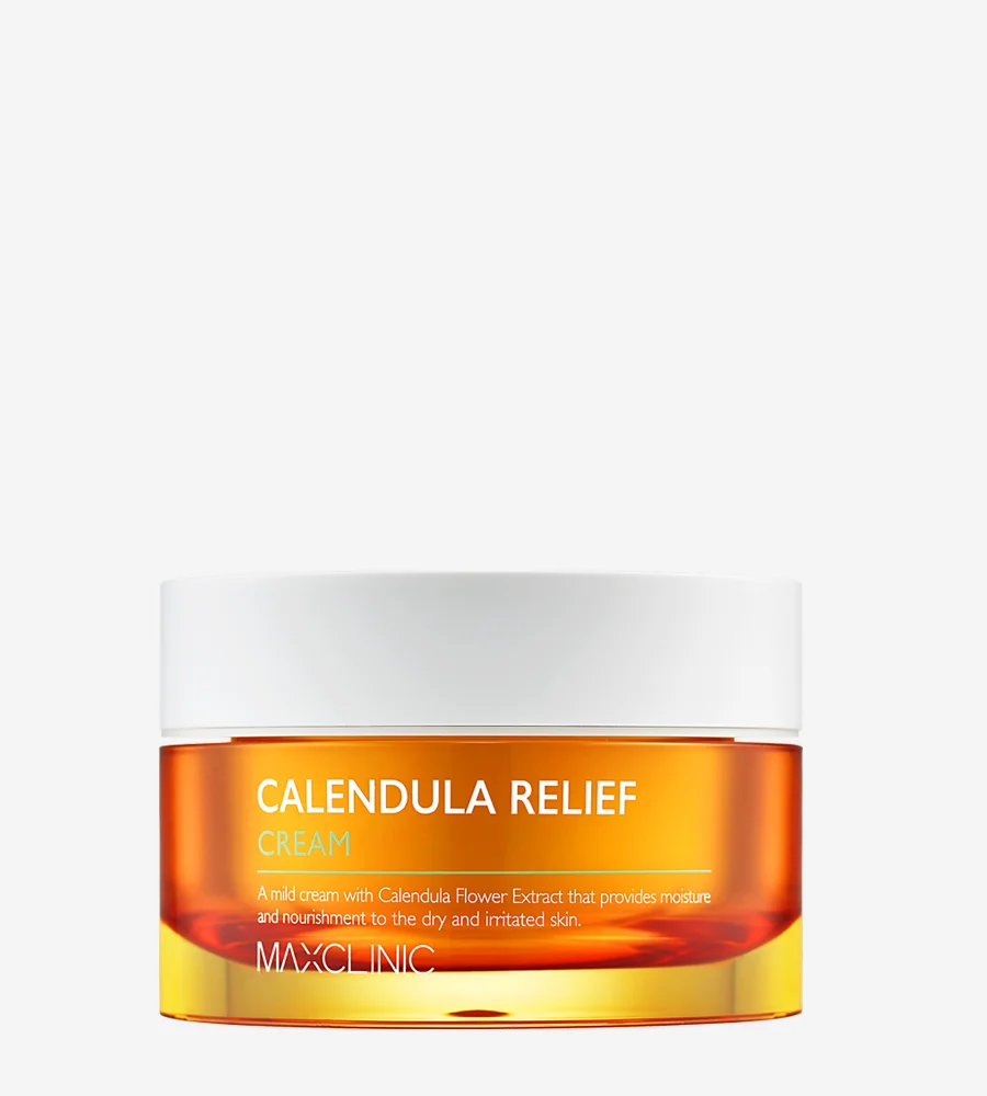 Crème apaisante MAXCLINIC Calendula 50g pour peau sensible — Appareils de soins de la peau