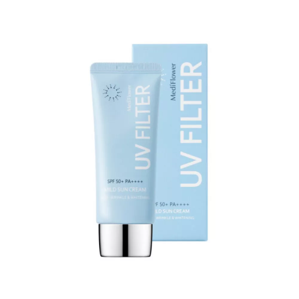 MediFlower UV Filter Mild Sun Cream SPF50+ PA++++ 50ml — Skincare Devices