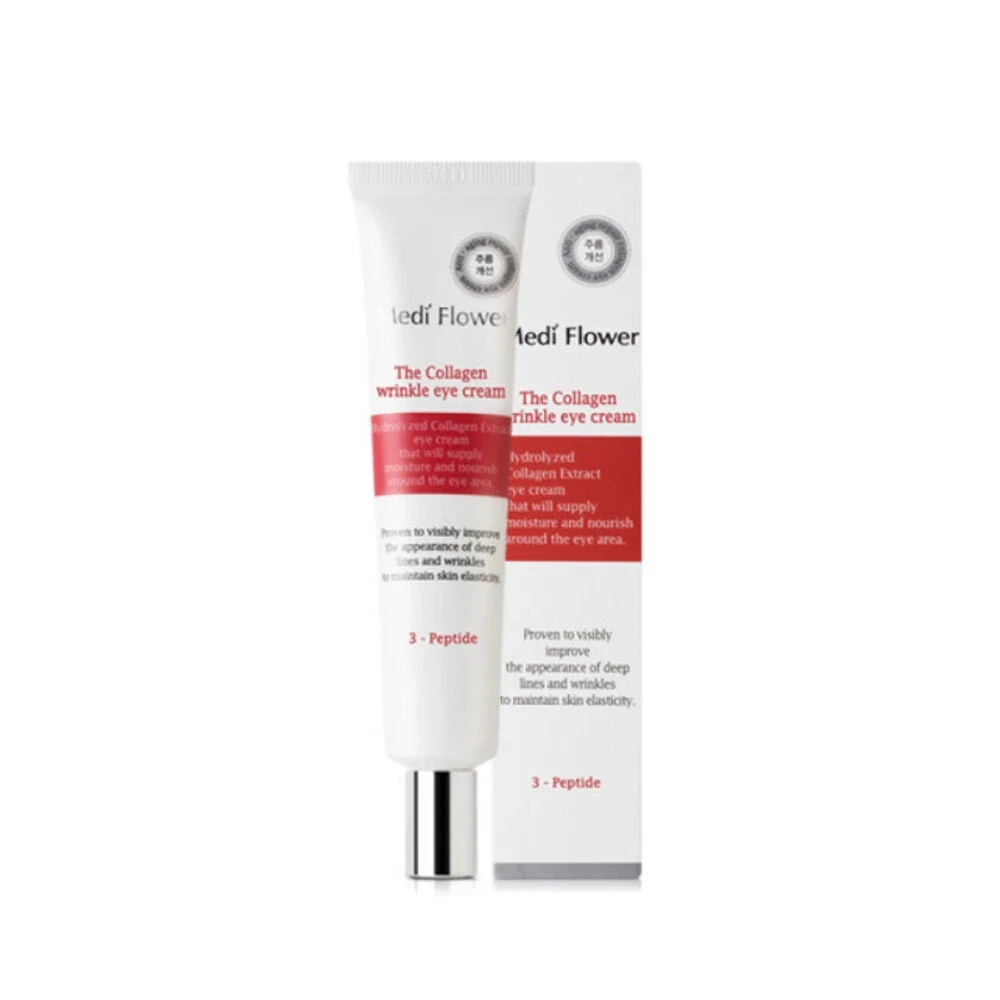 MediFlower Crème Contour des Yeux Anti-Rides au Collagène 40ml — Appareils de soins de la peau