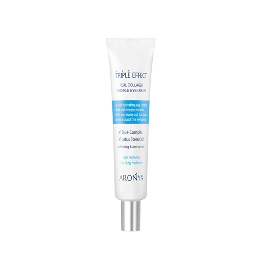 Crème Contour des Yeux MediFlower Aronyx Triple Effet Réel Collagène 40ml — Appareils de soins de la peau