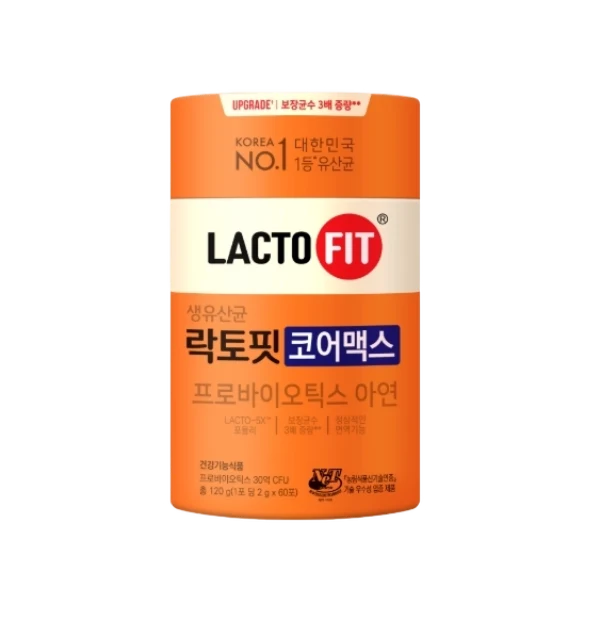 Lacto-Fit Probiotiques Core Max 60 Sachets pour le Soutien Digestif — Suppléments de bien-être