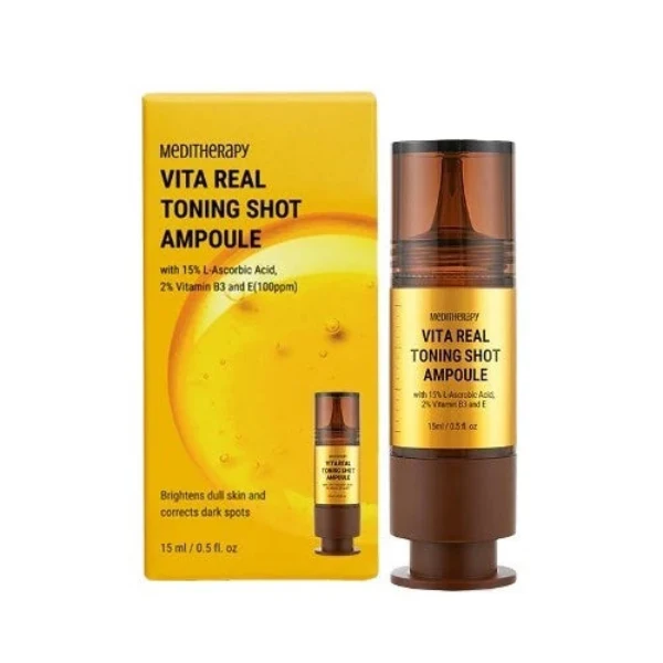 Meditherapy Vita Real Toning Shot Ampoule 15ml — Appareils de soins de la peau