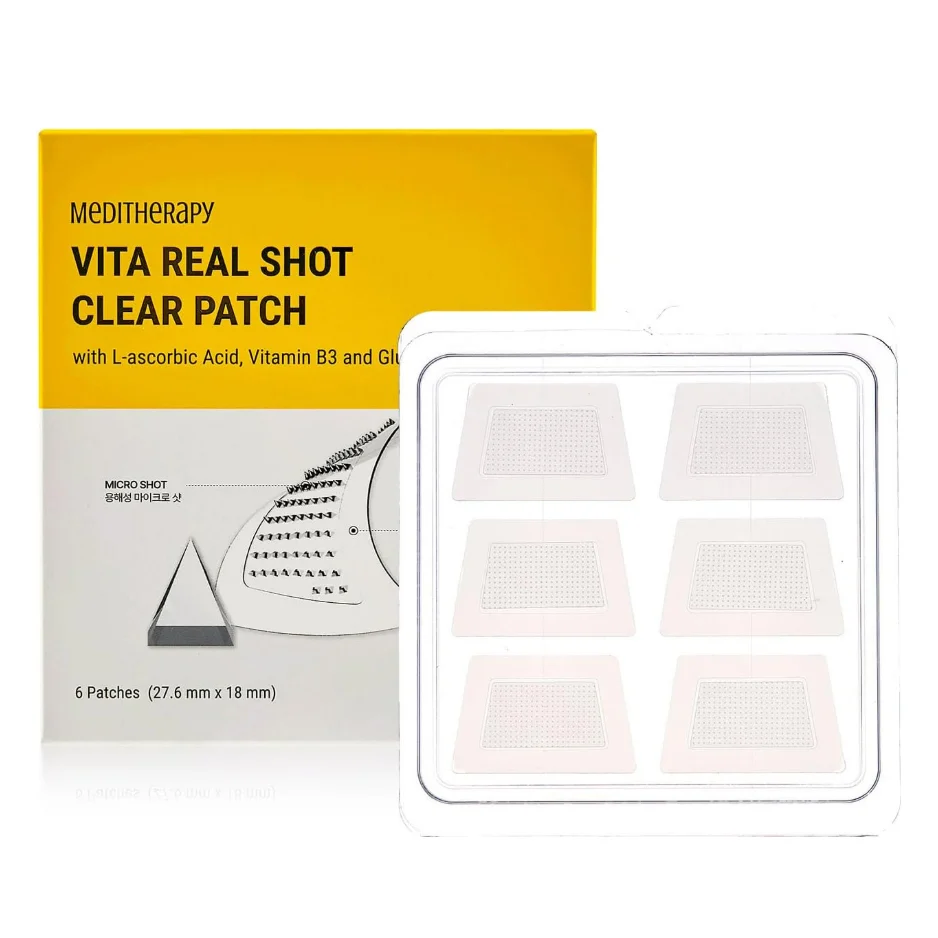 Meditherapy Vita Real Shot Clear Patch - 6 Patches — Skincare Devices