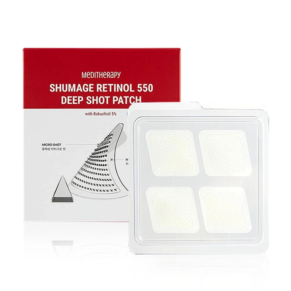 Meditherapy Shumage Retinol 550 Deep Shot Patch - 1 Box (4 Patches)