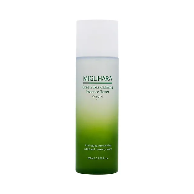Toner Essence Apaisant au Thé Vert MIGUHARA 200ml — Appareils de soins de la peau