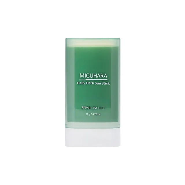 MIGUHARA Stick Solaire Quotidien Aux Herbes SPF 50+ PA++++ 20g — Appareils de soins de la peau