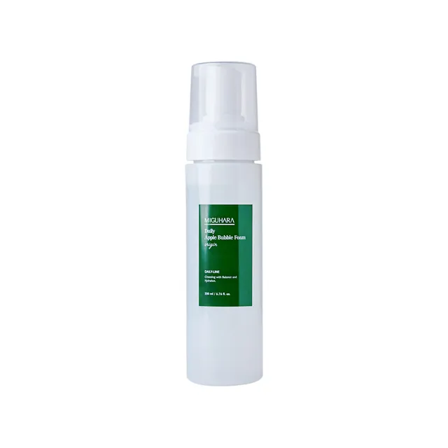 MIGUHARA Daily Apple Bubble Foam Origin 200ml — Facial Cleansing Brushes