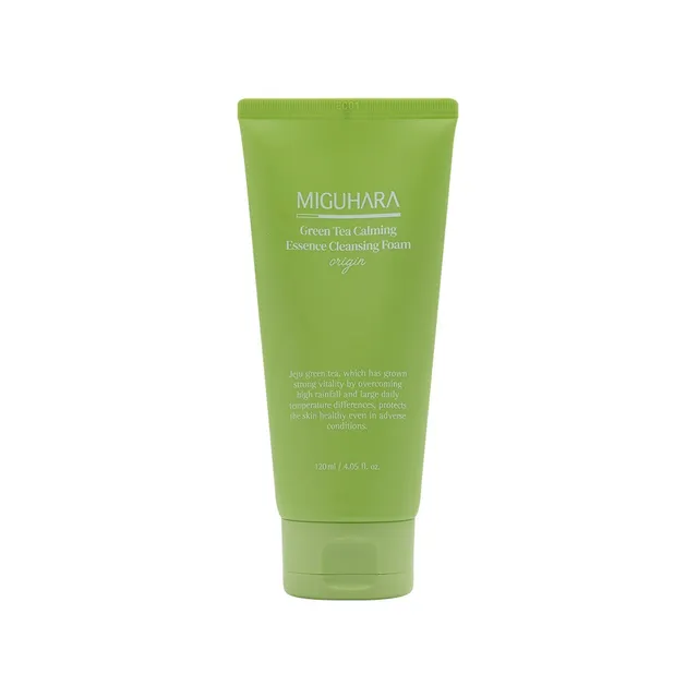 MIGUHARA Mousse Nettoyante Essence Apaisante Thé Vert 120ml