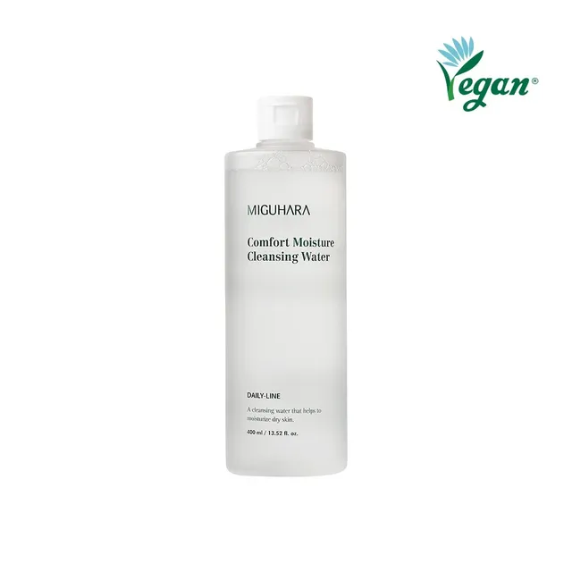 MIGUHARA Comfort Moisture Cleansing Water 400ml — Brosse nettoyante électrique pour le visage