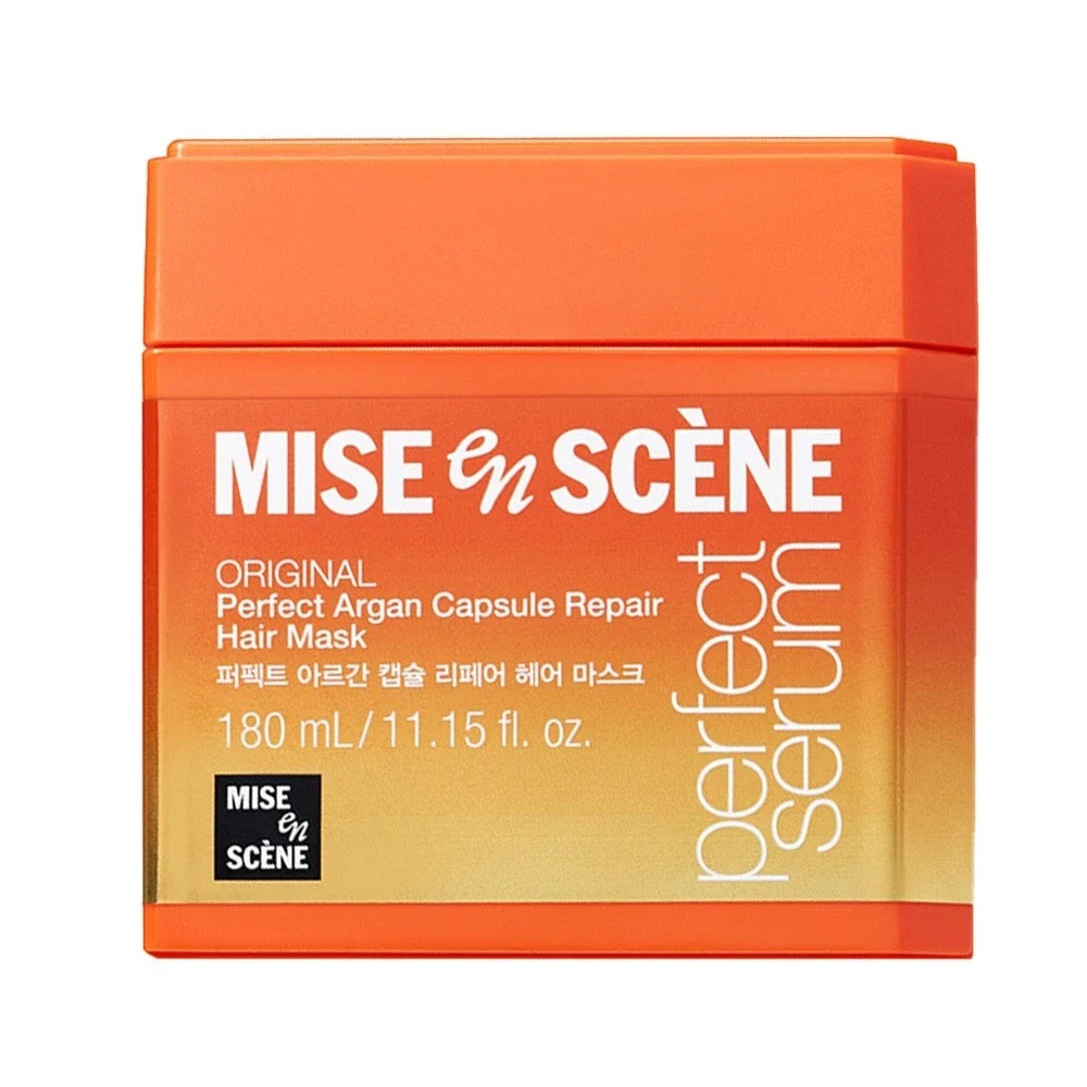 MISE EN SCENE Masque Réparateur Capillaires Capsules Argan Parfait 180g — Suppléments de bien-être