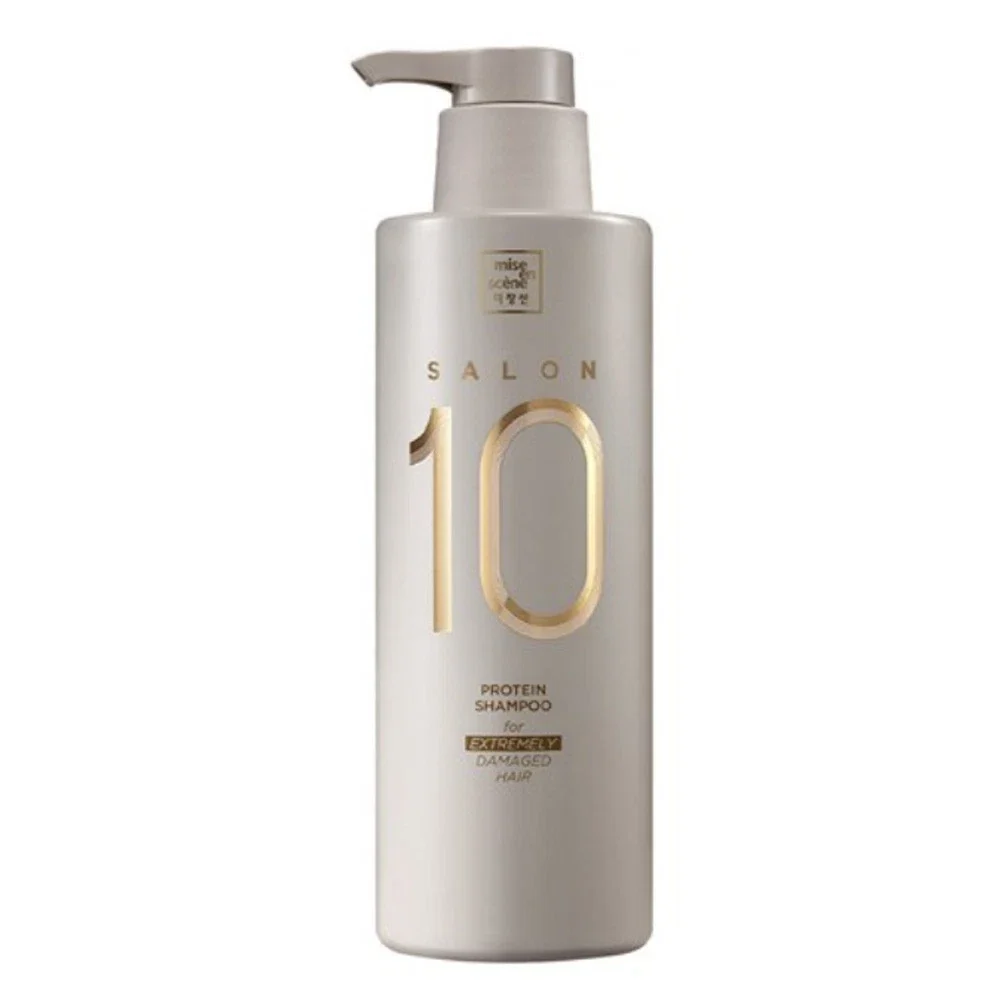 MISE EN SCENE Shampooing Protéiné Salon 10 pour Cheveux Très Abîmés — Shampooings