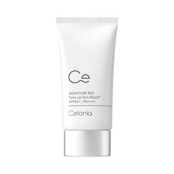 Celonia Signature Bio Tone Up Sun Block SPF50+ PA++++ 50ml — Appareils de soins de la peau