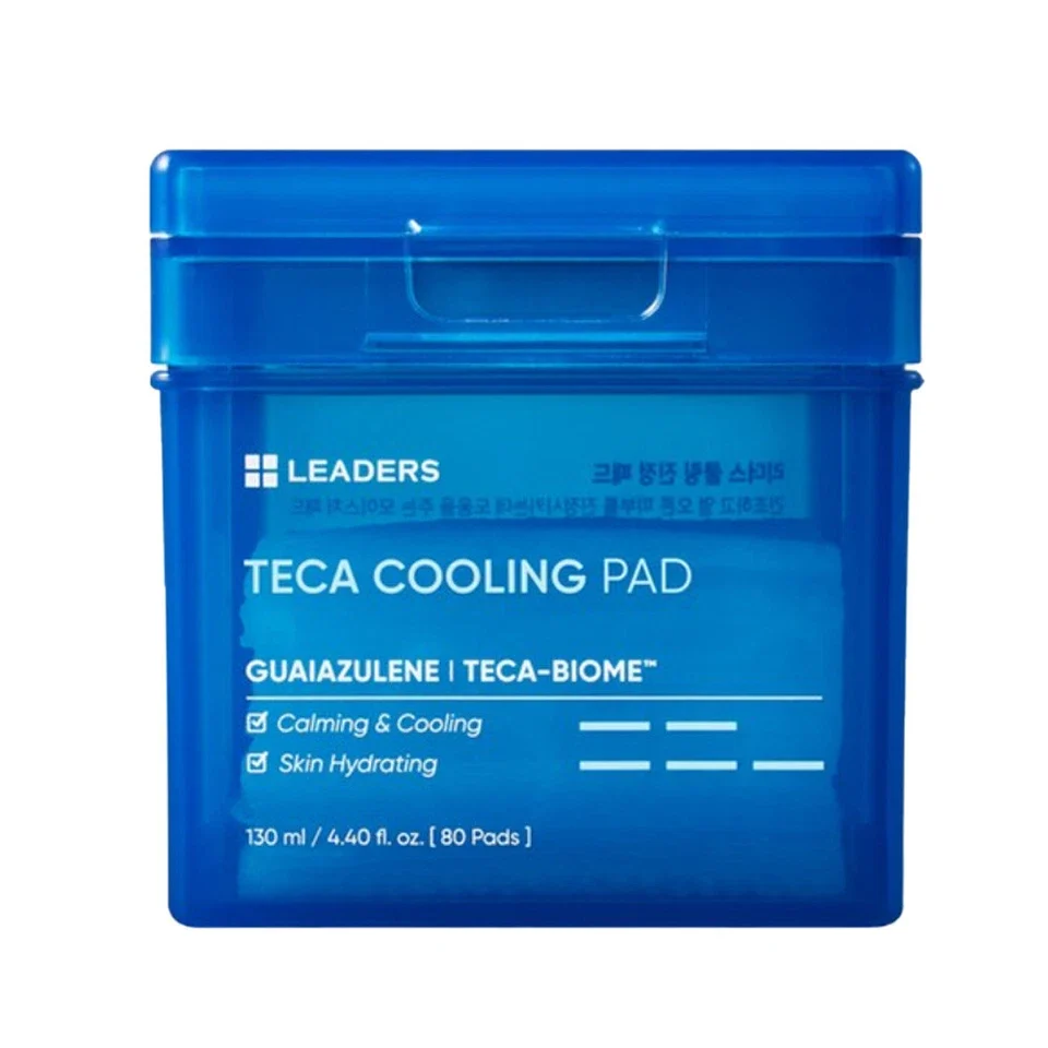 LEADERS Teca Cooling Pad 130ml - Traitement apaisant pour peau sensible