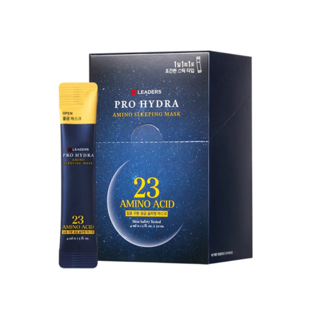 Masque de nuit Pro Hydra Amino LEADERS 4ml - 30 unités — Appareils de soins de la peau