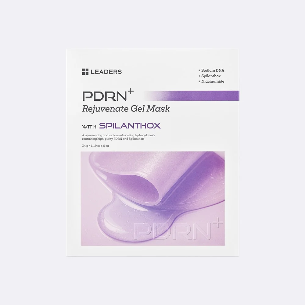 Masque en Gel Rajeunissant LEADERS PDRN+ 34g x 3pcs — Appareils de soins de la peau