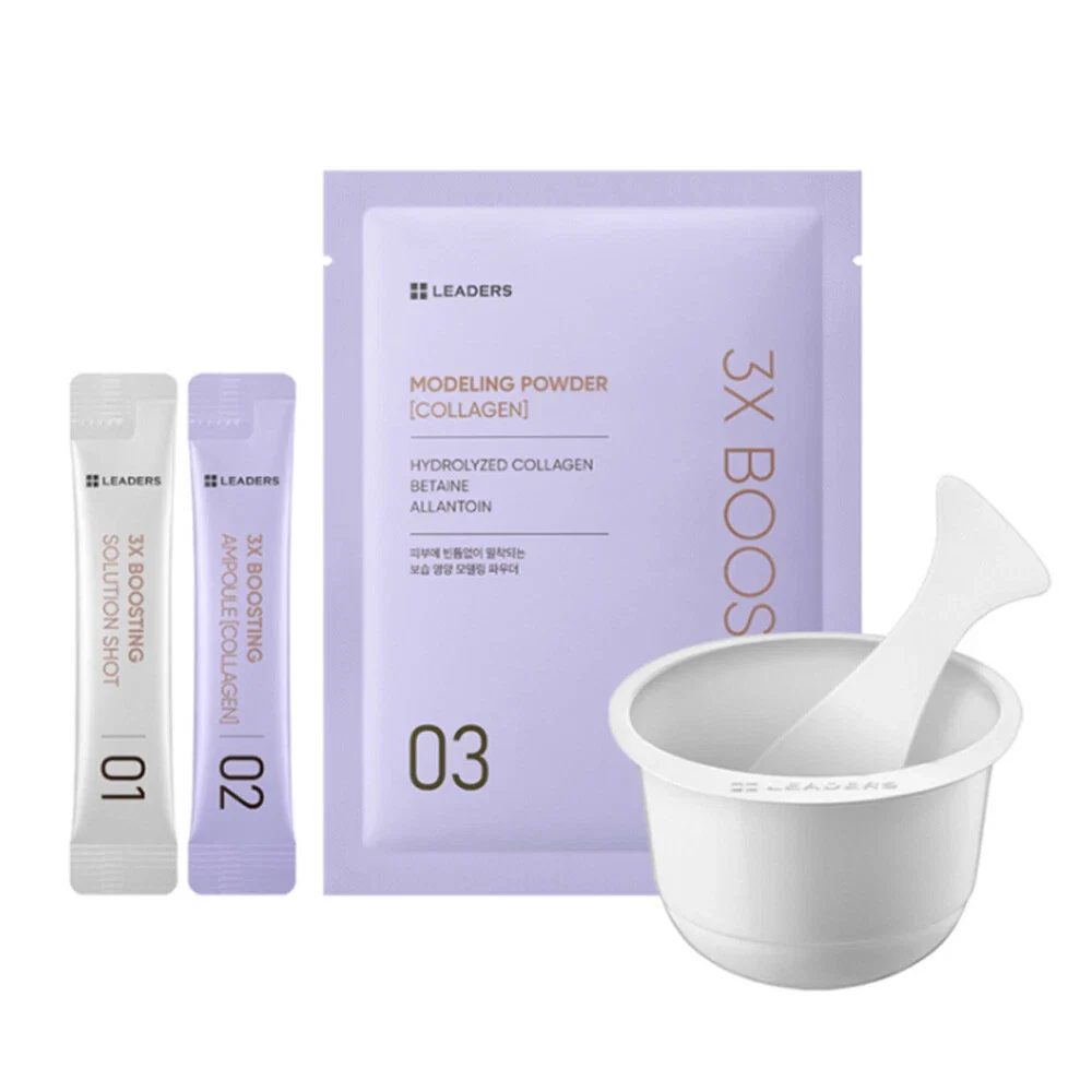 Masque Modélisant Collagène 3X de LEADERS - Système en 3 étapes — Appareils de soins de la peau