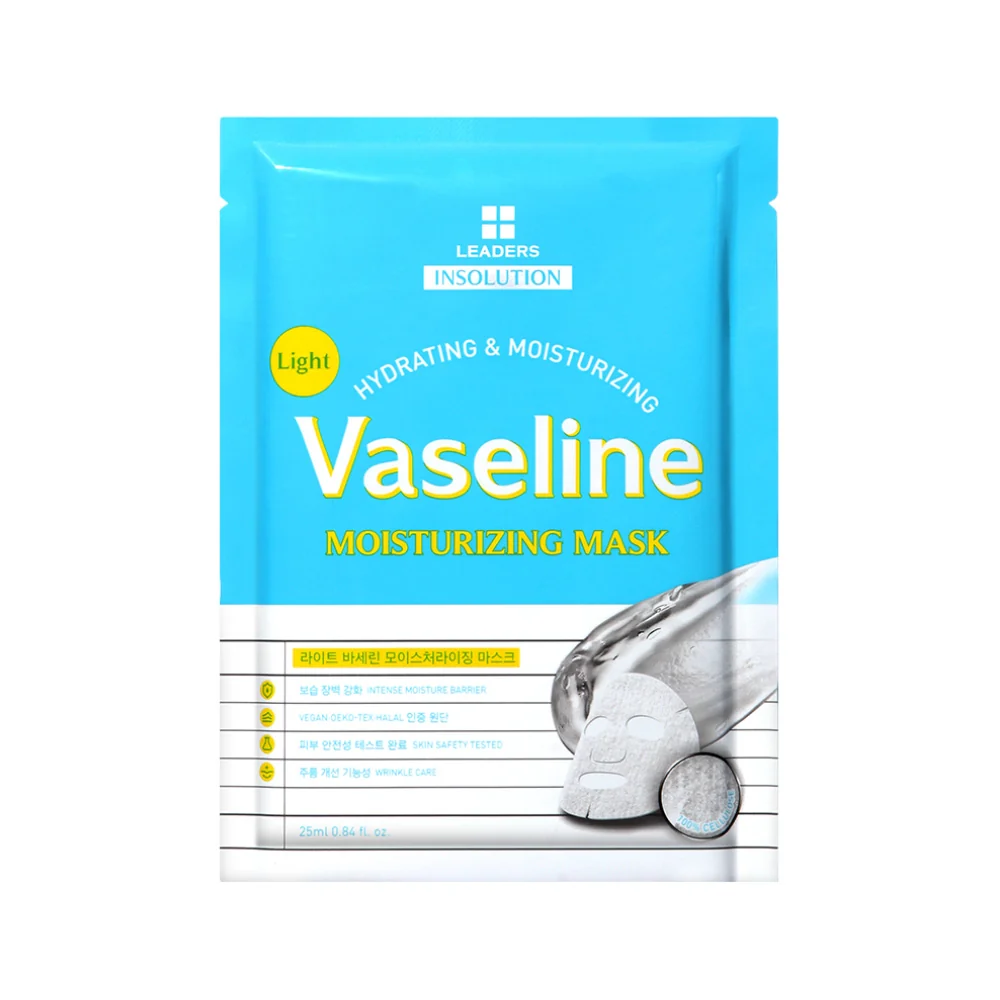 Masque hydratant LEADERS Insolution Light Vaseline 25ml x 5 — Appareils de soins de la peau