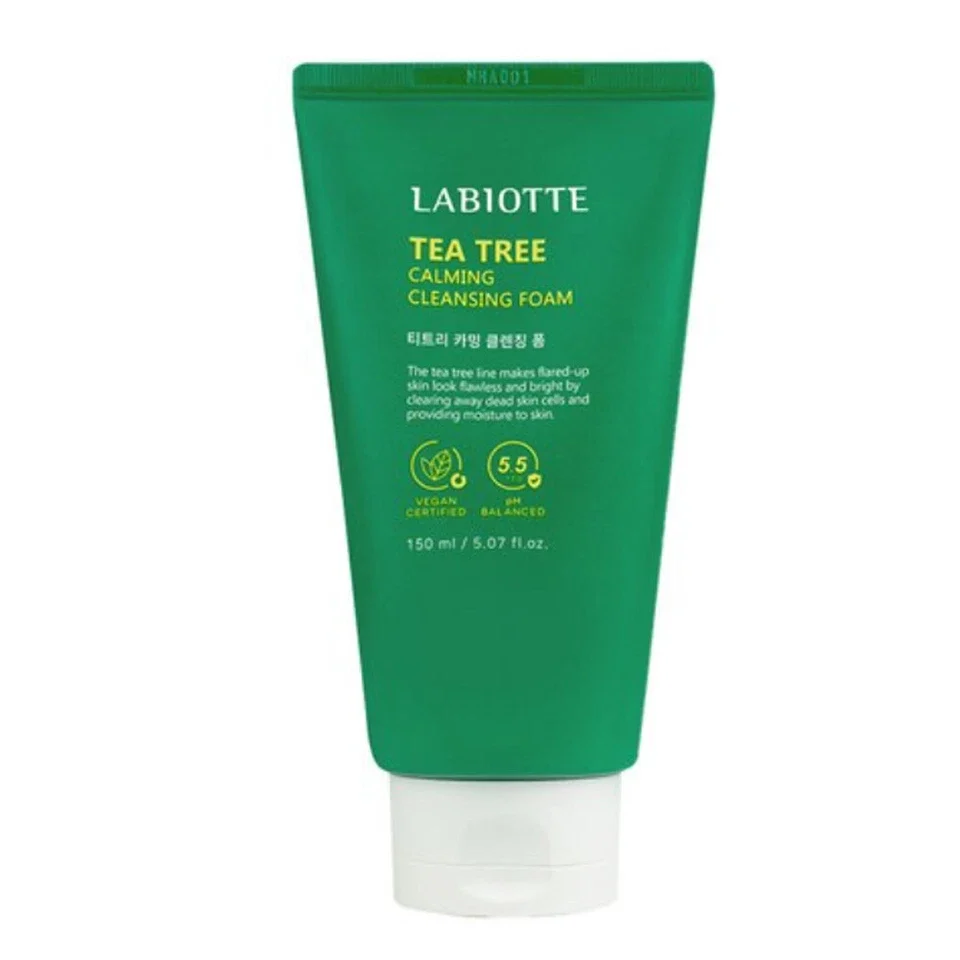 LABIOTTE Tea Tree Calming Cleansing Foam 150ml — Facial Cleansing Brushes