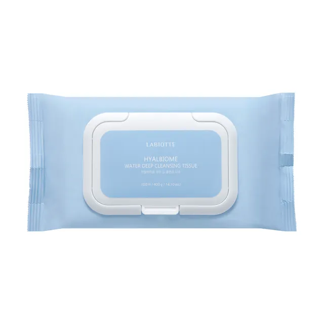 LABIOTTE Hyalbiome Water Deep Cleansing Tissue 400g — Facial Cleansing Brushes