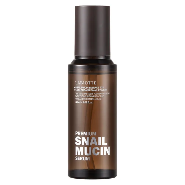Sérum Premium Mucine d'Escargot LABIOTTE 60ml pour Hydratation Intensive