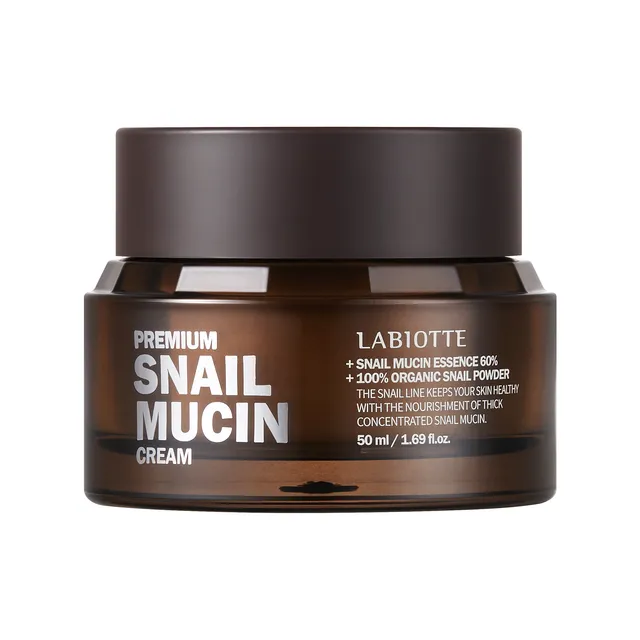 LABIOTTE Premium Snail Mucin Cream 50ml for Intensive Hydration — Skincare Devices