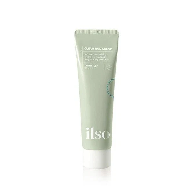 ilso Clean Mud Cream 100g - Formule Hypoallergénique pour Pores — Nettoyants visage