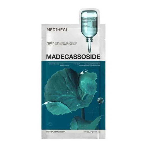 Masque en Feuille Essentiel Madecassoside MEDIHEAL 24ml x 10 — Appareils de soins de la peau