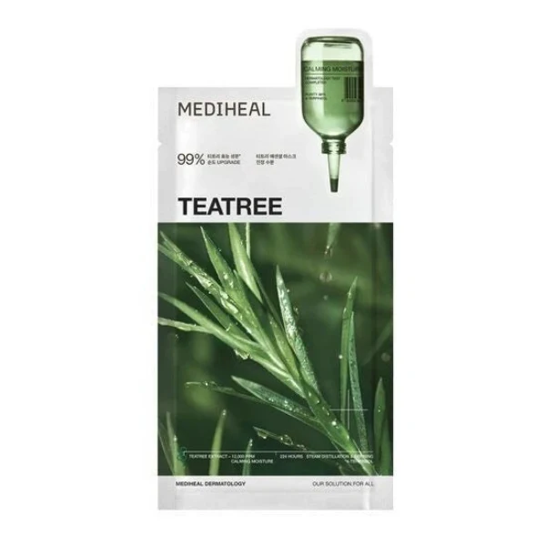 Masque en Feuille Essentiel Teatree MEDIHEAL 24ml x 10