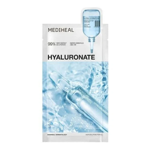 Masque en Feuille Essentiel Hyaluronate MEDIHEAL 24ml x 10 — Appareils de soins de la peau