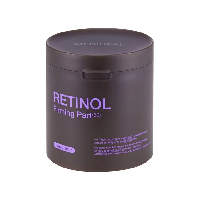 MEDIHEAL Pad Raffermissant au Rétinol 250ml (60 pads)