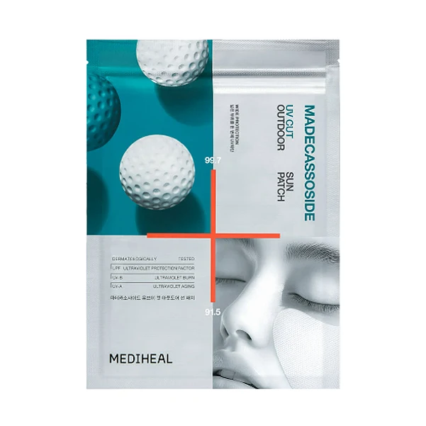 MEDIHEAL Patch Solaire Madecassoside UV Cut 4-Pack x 2 — Appareils de soins de la peau