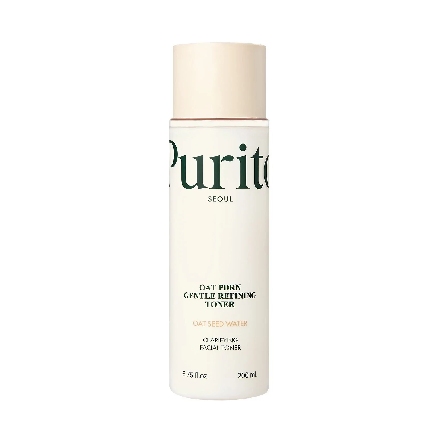 Toner Raffinant Doux Purito Seoul Oat PDRN 200mL — Appareils de soins de la peau