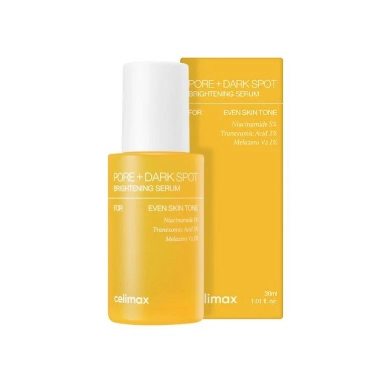 Sérum éclaircissant pour pores et taches sombres Celimax 30mL
