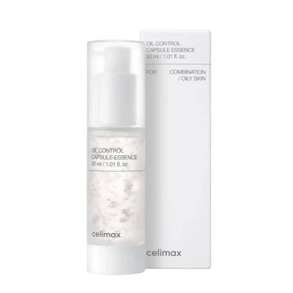 Celimax Essence en Capsules de Contrôle de Sébum 30mL pour Peau Grasse — Suppléments de bien-être