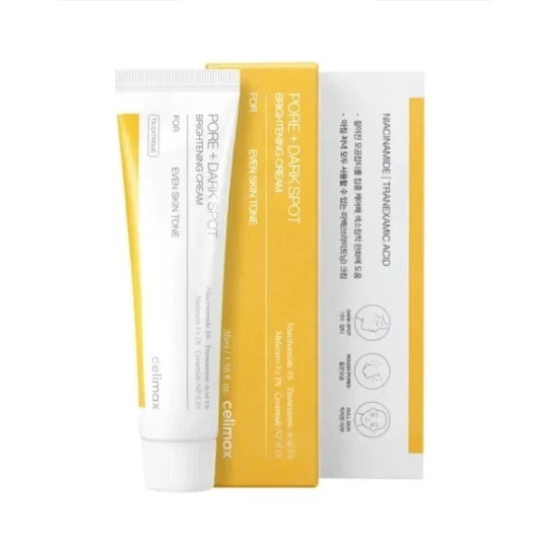 Crème éclaircissante pour pores et taches sombres Celimax 35mL — Appareils de soins de la peau