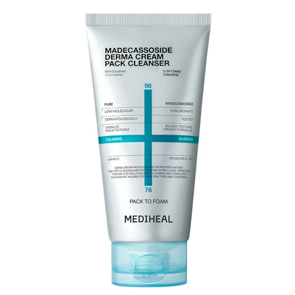 Nettoyant Crème Pack Derma Madecassoside MEDIHEAL 120ml